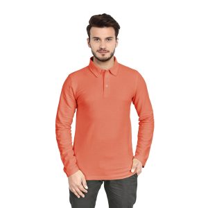 Mens Polo Shirts in Orange, Green Sizes L and XL